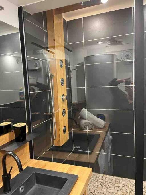 Escale Studio 21M Aeroport Cdg Parc Expo Asterix 戈内斯 外观 照片